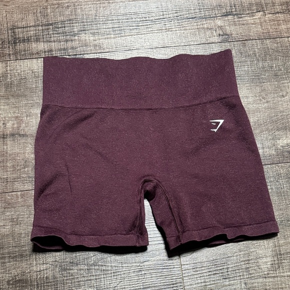 Gymshark Pants - Gymshark Women's Shorts in Dark purple
